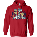 Sweatshirts Red / Small STONED IN WONDERLAND Pullover Hoodie