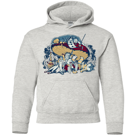 Sweatshirts Ash / YS STONED IN WONDERLAND Youth Hoodie