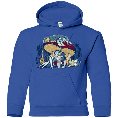 Sweatshirts Royal / YS STONED IN WONDERLAND Youth Hoodie