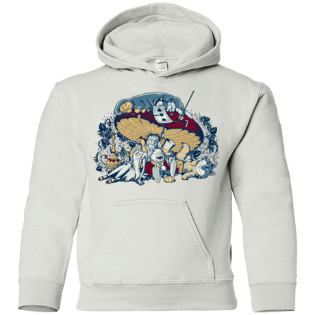 Sweatshirts White / YS STONED IN WONDERLAND Youth Hoodie
