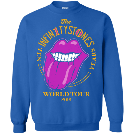 Sweatshirts Royal / S Stones World Tour Crewneck Sweatshirt