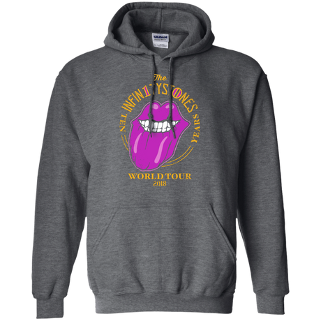 Sweatshirts Dark Heather / S Stones World Tour Pullover Hoodie