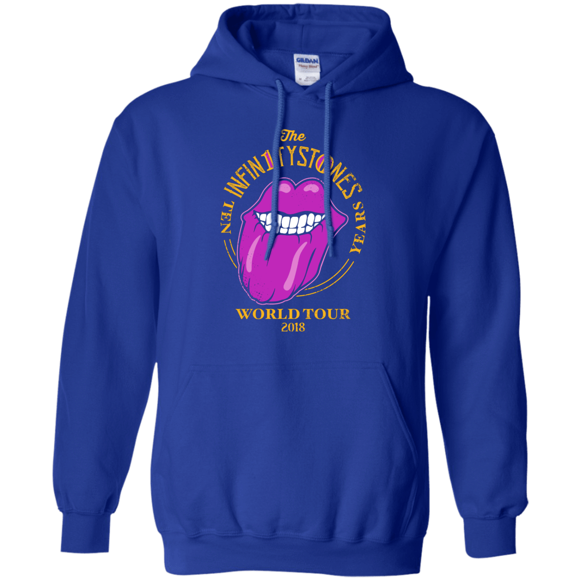 Sweatshirts Royal / S Stones World Tour Pullover Hoodie
