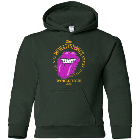 Sweatshirts Forest Green / YS Stones World Tour Youth Hoodie