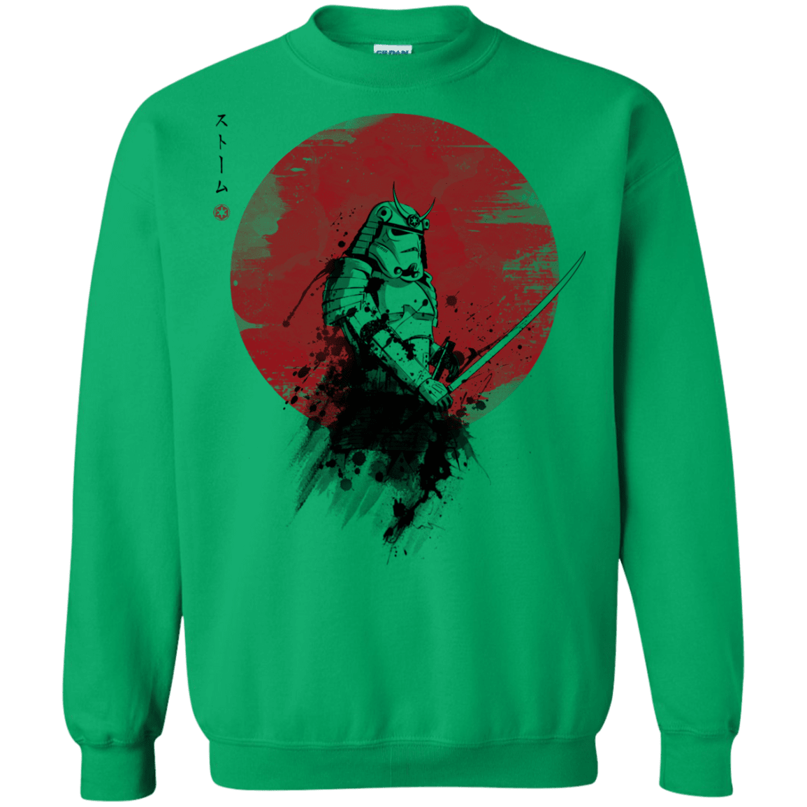 Sweatshirts Irish Green / Small Storm Samurai Crewneck Sweatshirt