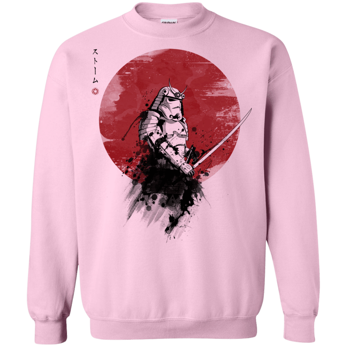Sweatshirts Light Pink / Small Storm Samurai Crewneck Sweatshirt