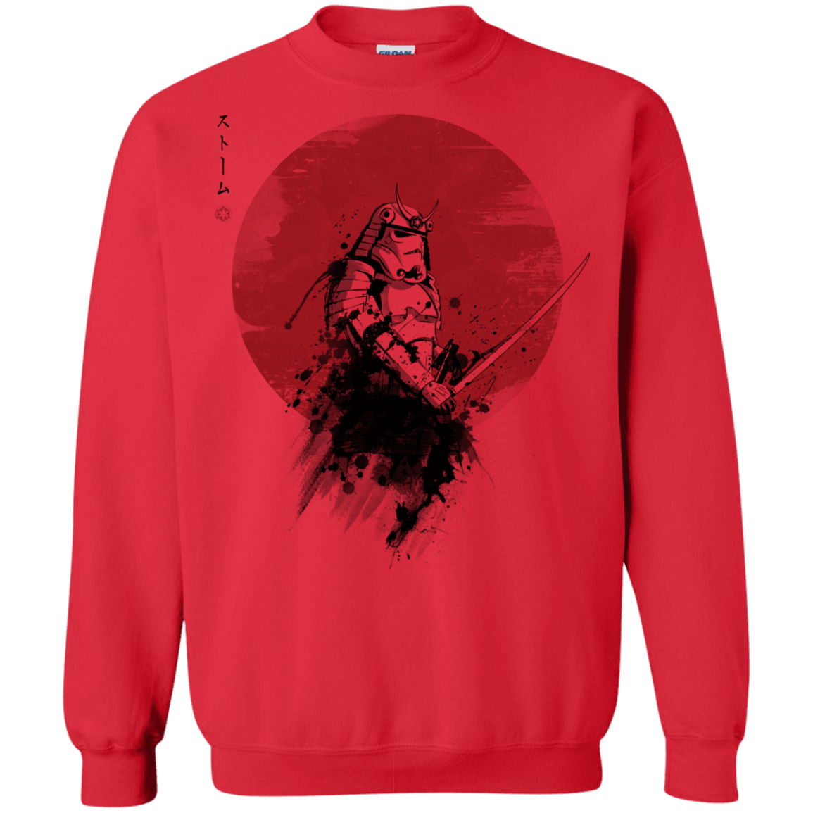 Sweatshirts Red / Small Storm Samurai Crewneck Sweatshirt
