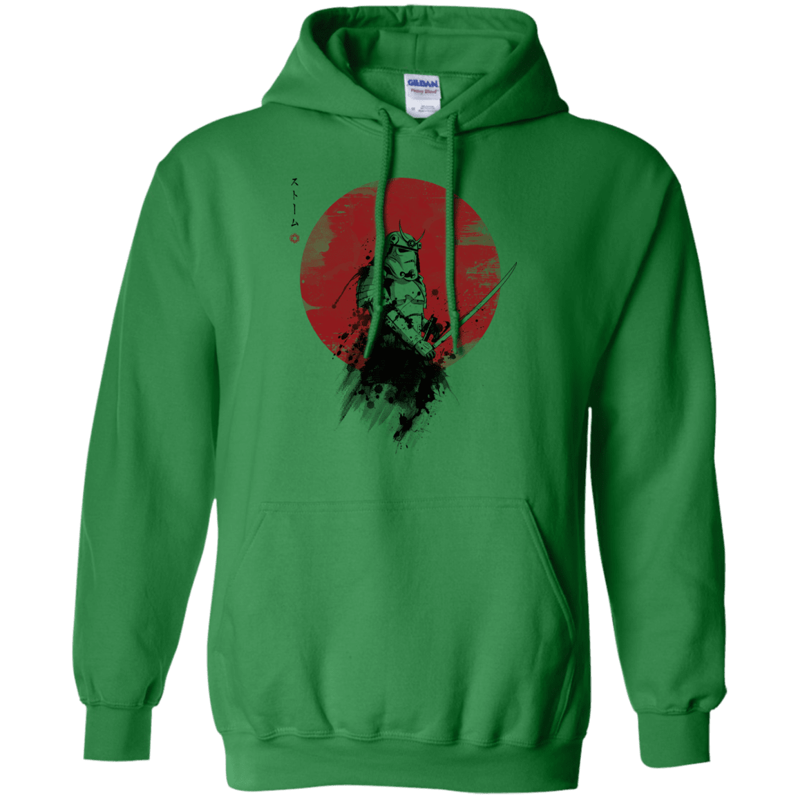 Sweatshirts Irish Green / Small Storm Samurai Pullover Hoodie