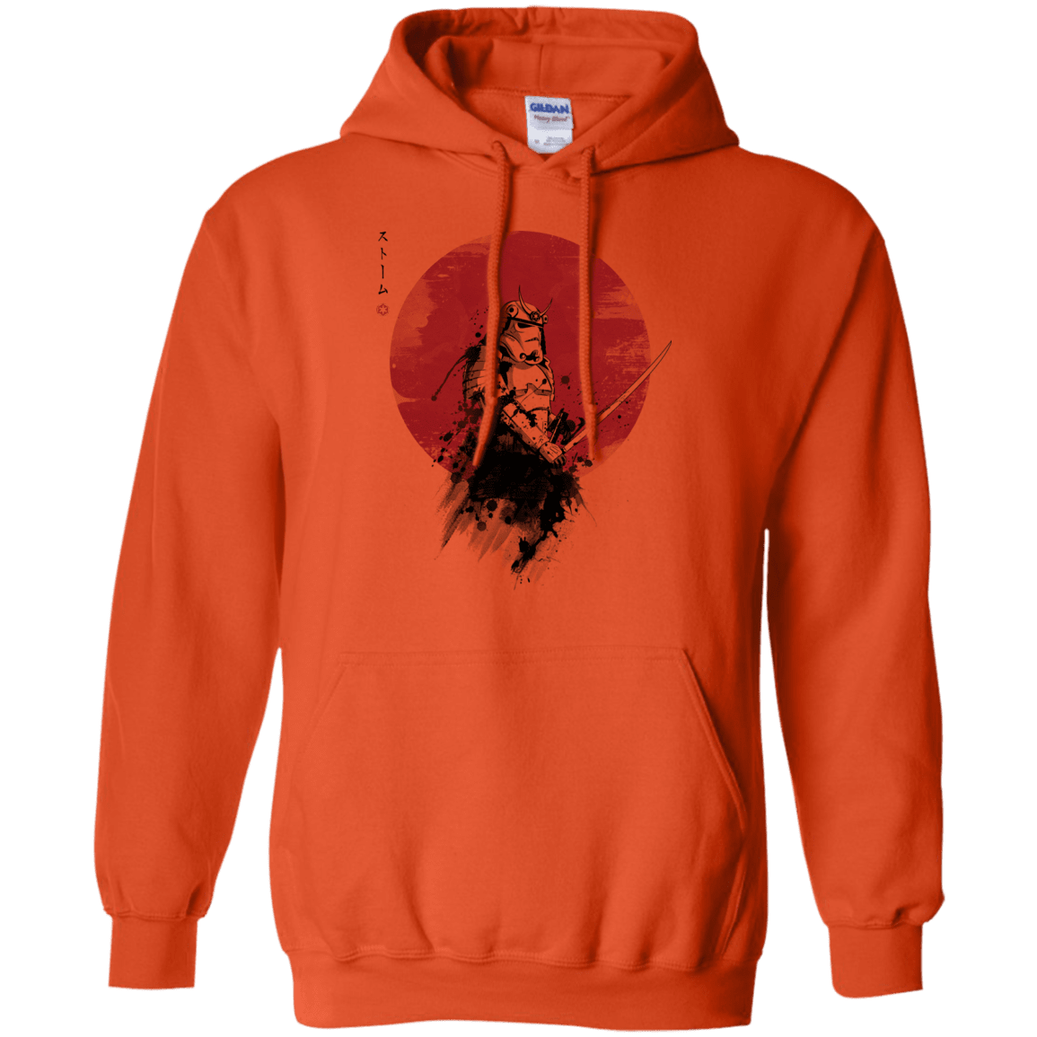 Sweatshirts Orange / Small Storm Samurai Pullover Hoodie