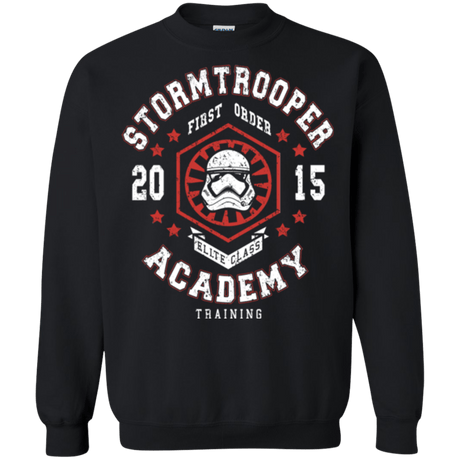 Sweatshirts Black / Small Stormtrooper Academy 15 Crewneck Sweatshirt