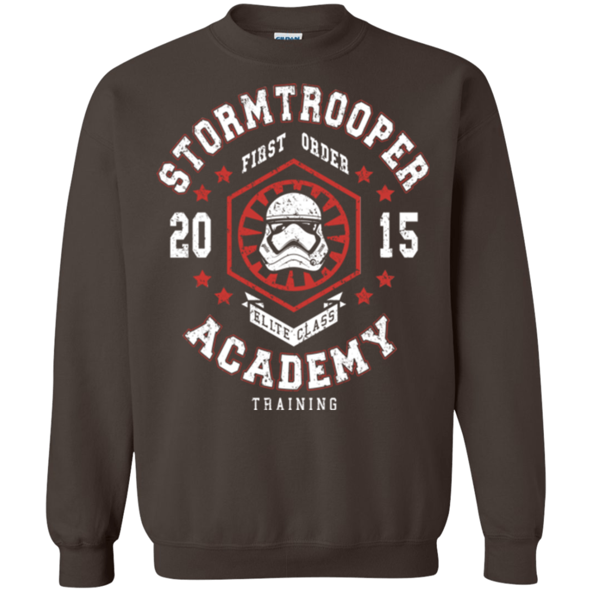 Sweatshirts Dark Chocolate / Small Stormtrooper Academy 15 Crewneck Sweatshirt