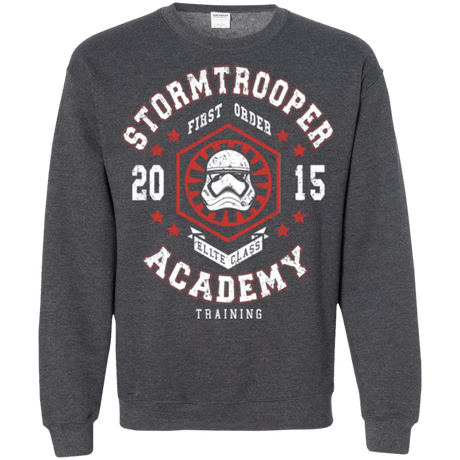 Sweatshirts Dark Heather / Small Stormtrooper Academy 15 Crewneck Sweatshirt