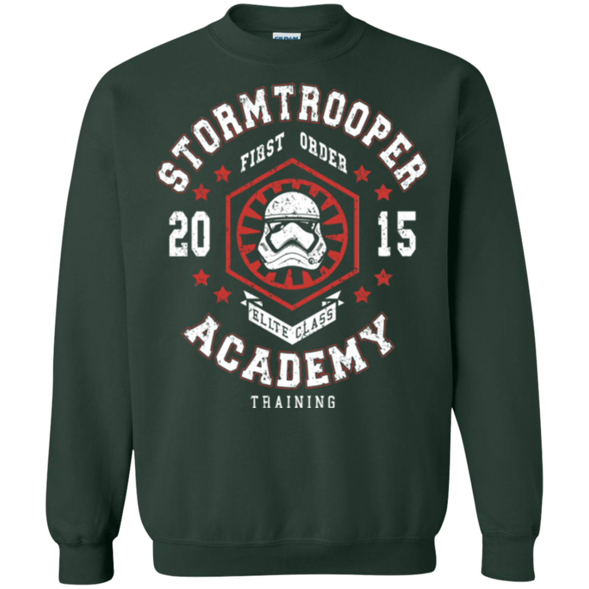 Sweatshirts Forest Green / Small Stormtrooper Academy 15 Crewneck Sweatshirt