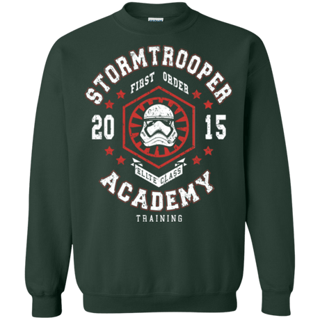 Sweatshirts Forest Green / Small Stormtrooper Academy 15 Crewneck Sweatshirt