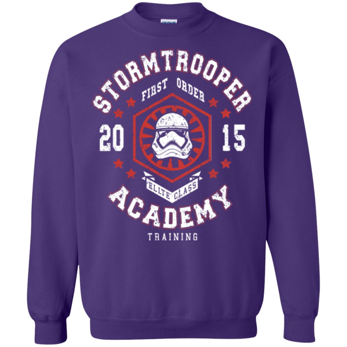 Sweatshirts Purple / Small Stormtrooper Academy 15 Crewneck Sweatshirt
