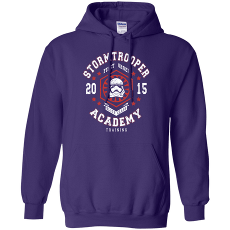 Sweatshirts Purple / Small Stormtrooper Academy 15 Pullover Hoodie