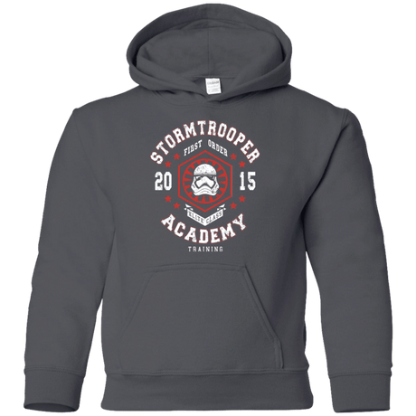 Sweatshirts Charcoal / YS Stormtrooper Academy 15 Youth Hoodie