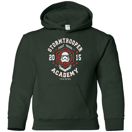 Sweatshirts Forest Green / YS Stormtrooper Academy 15 Youth Hoodie