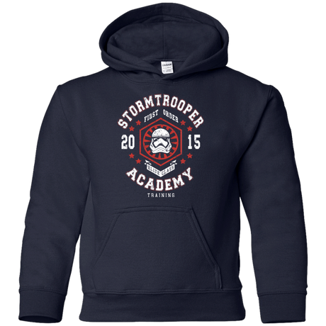 Sweatshirts Navy / YS Stormtrooper Academy 15 Youth Hoodie
