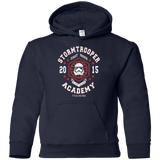 Sweatshirts Navy / YS Stormtrooper Academy 15 Youth Hoodie