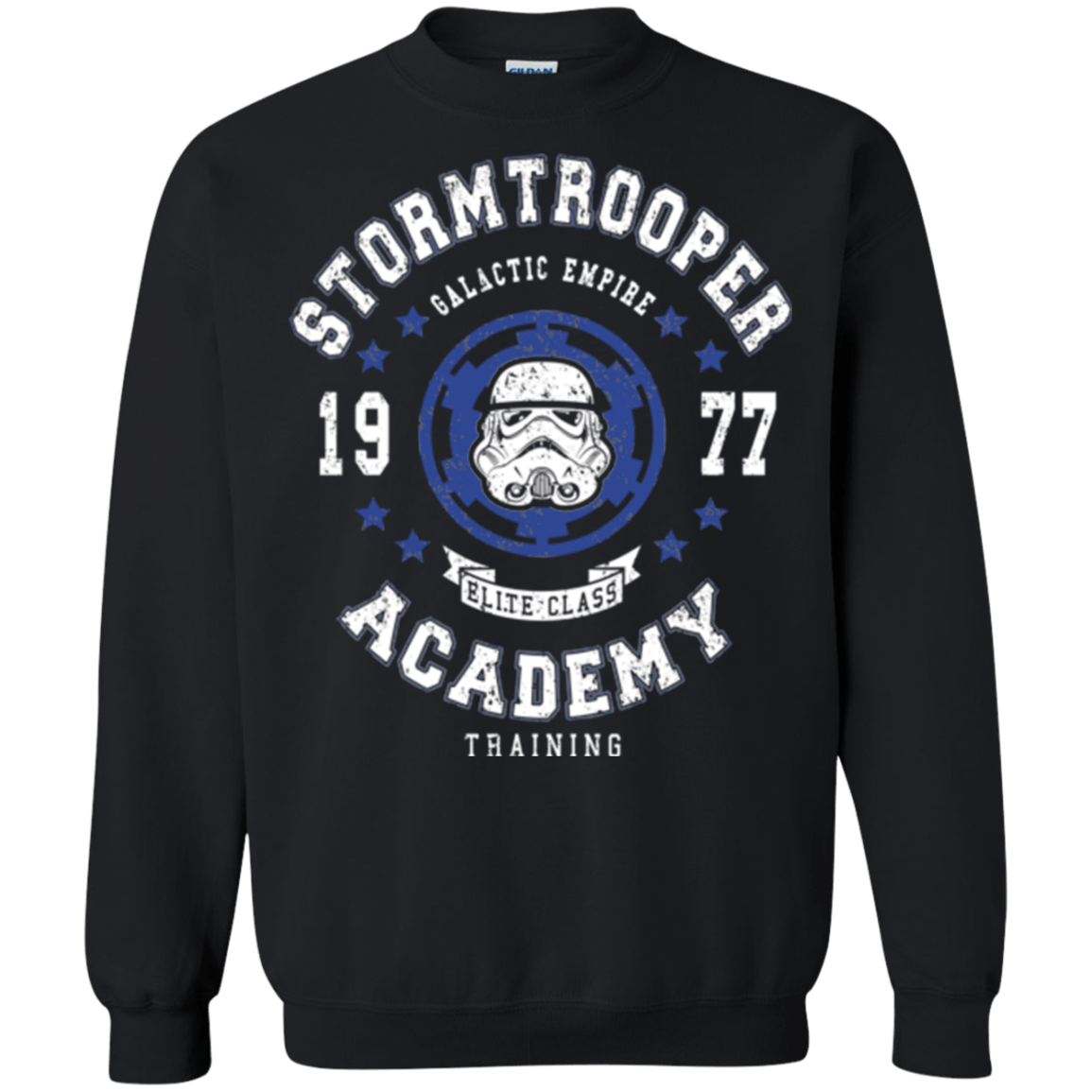 Sweatshirts Black / Small Stormtrooper Academy 77 Crewneck Sweatshirt