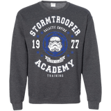 Sweatshirts Dark Heather / Small Stormtrooper Academy 77 Crewneck Sweatshirt