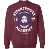 Sweatshirts Maroon / Small Stormtrooper Academy 77 Crewneck Sweatshirt