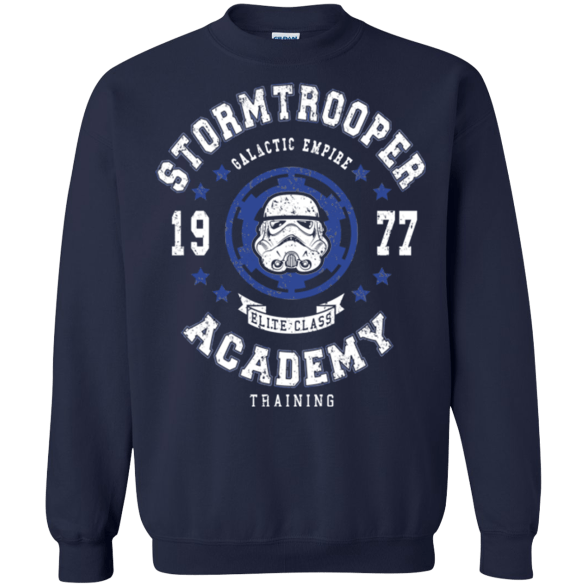 Sweatshirts Navy / Small Stormtrooper Academy 77 Crewneck Sweatshirt