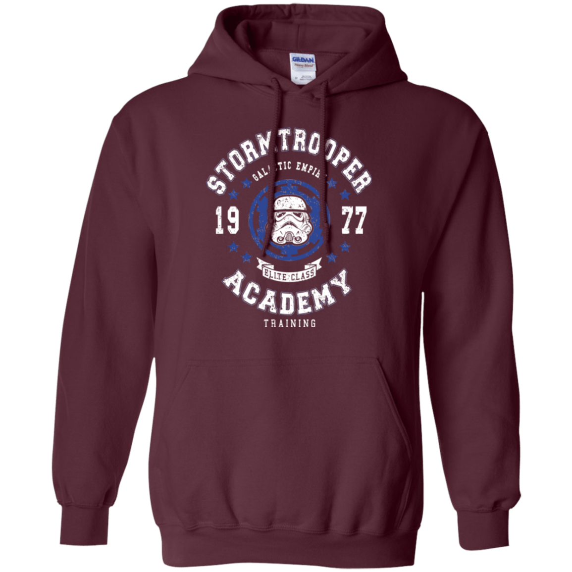 Sweatshirts Maroon / Small Stormtrooper Academy 77 Pullover Hoodie