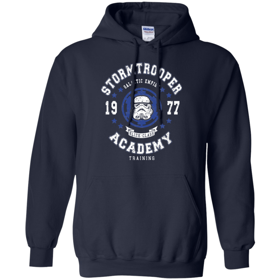 Sweatshirts Navy / Small Stormtrooper Academy 77 Pullover Hoodie