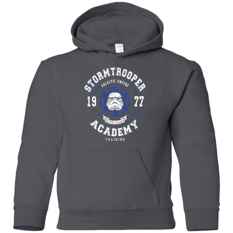 Sweatshirts Charcoal / YS Stormtrooper Academy 77 Youth Hoodie