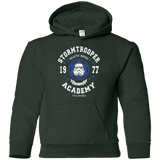 Sweatshirts Forest Green / YS Stormtrooper Academy 77 Youth Hoodie