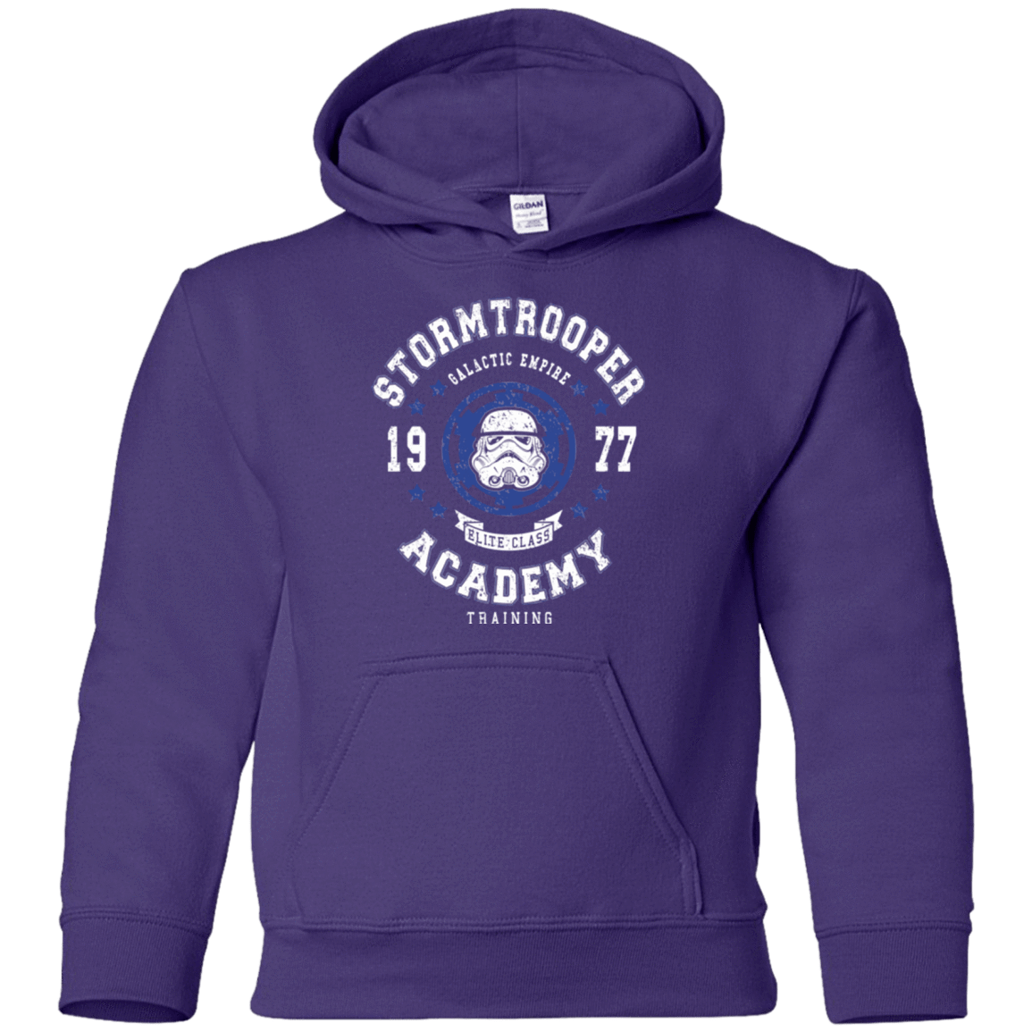 Sweatshirts Purple / YS Stormtrooper Academy 77 Youth Hoodie