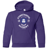 Sweatshirts Purple / YS Stormtrooper Academy 77 Youth Hoodie