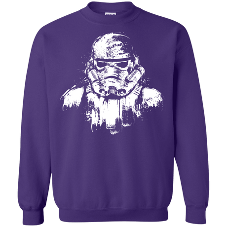 Sweatshirts Purple / Small STORMTROOPER ARMOR Crewneck Sweatshirt