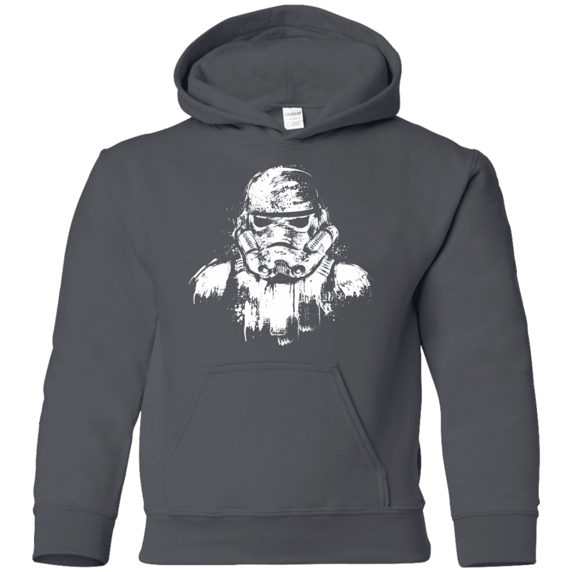 Sweatshirts Charcoal / YS STORMTROOPER ARMOR Youth Hoodie