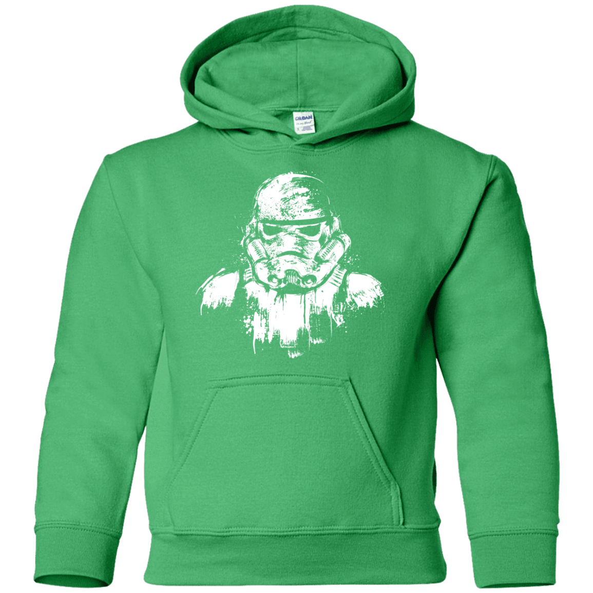 Sweatshirts Irish Green / YS STORMTROOPER ARMOR Youth Hoodie