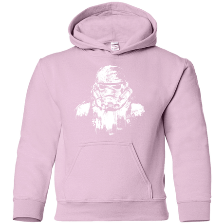Sweatshirts Light Pink / YS STORMTROOPER ARMOR Youth Hoodie