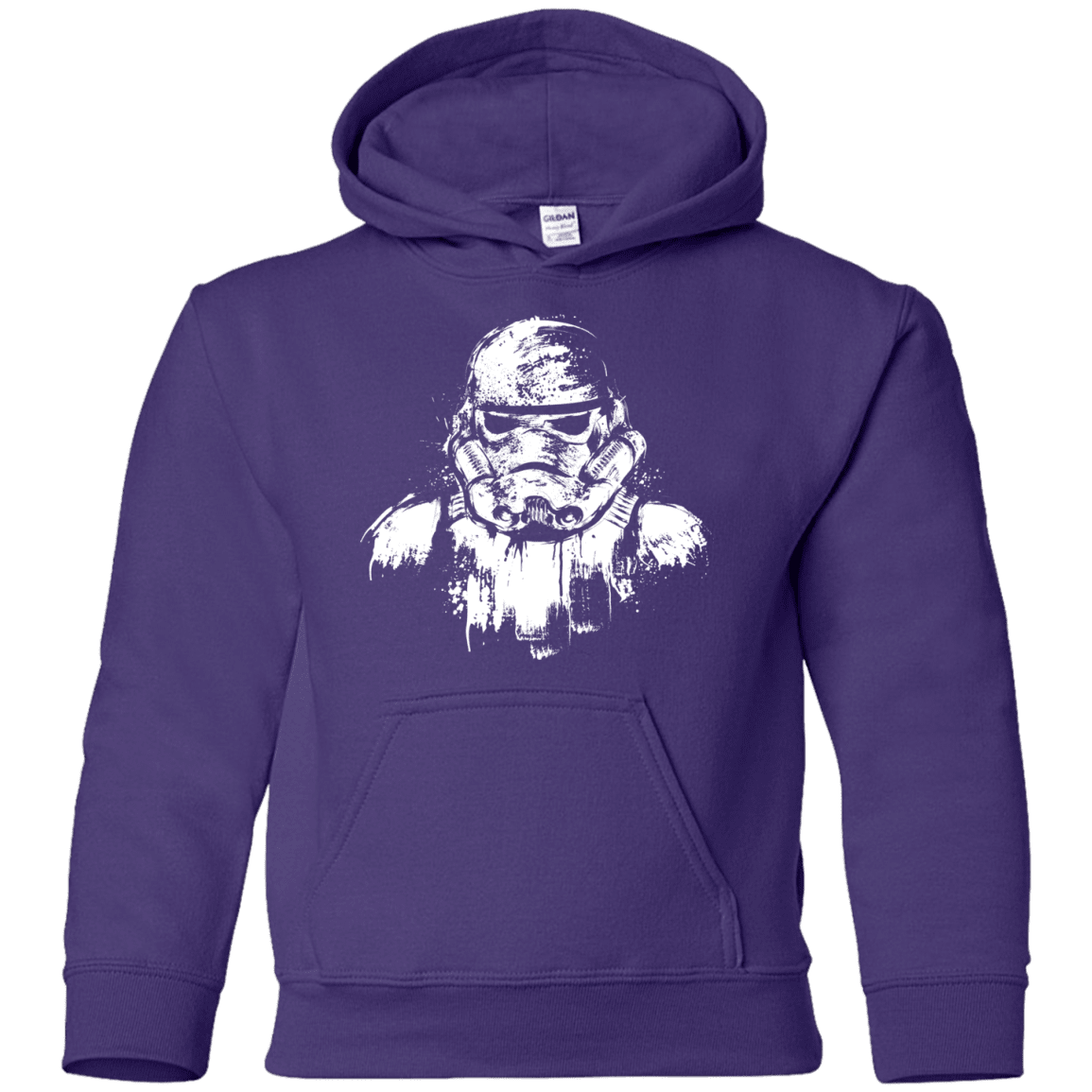 Sweatshirts Purple / YS STORMTROOPER ARMOR Youth Hoodie