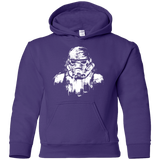 Sweatshirts Purple / YS STORMTROOPER ARMOR Youth Hoodie