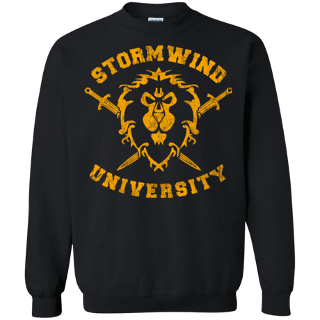 Sweatshirts Black / Small Stormwind University Crewneck Sweatshirt