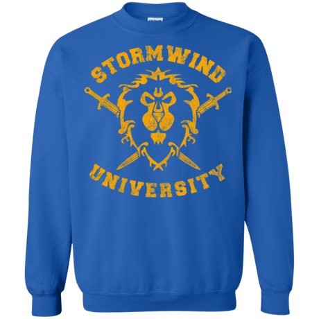 Sweatshirts Royal / Small Stormwind University Crewneck Sweatshirt