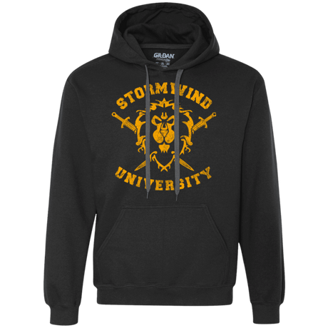 Sweatshirts Black / Small Stormwind University Premium Fleece Hoodie