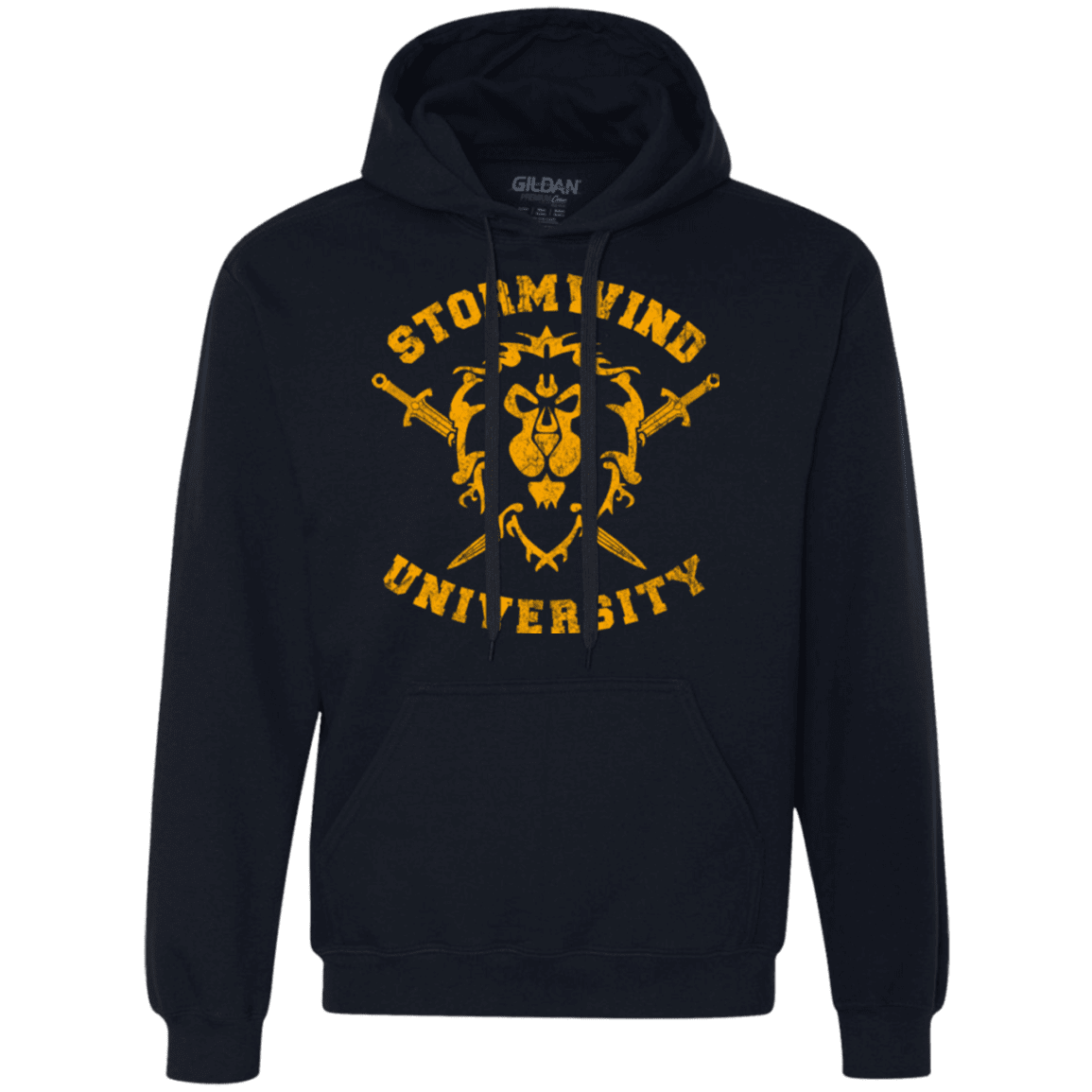 Sweatshirts Navy / Small Stormwind University Premium Fleece Hoodie