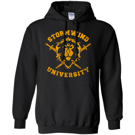 Sweatshirts Black / Small Stormwind University Pullover Hoodie