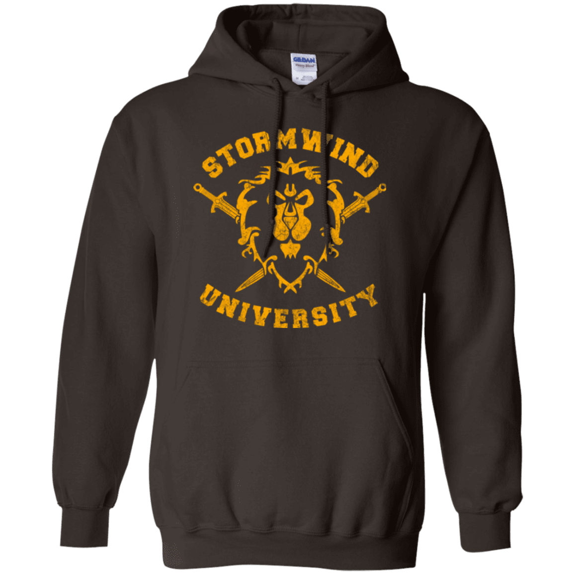 Sweatshirts Dark Chocolate / Small Stormwind University Pullover Hoodie