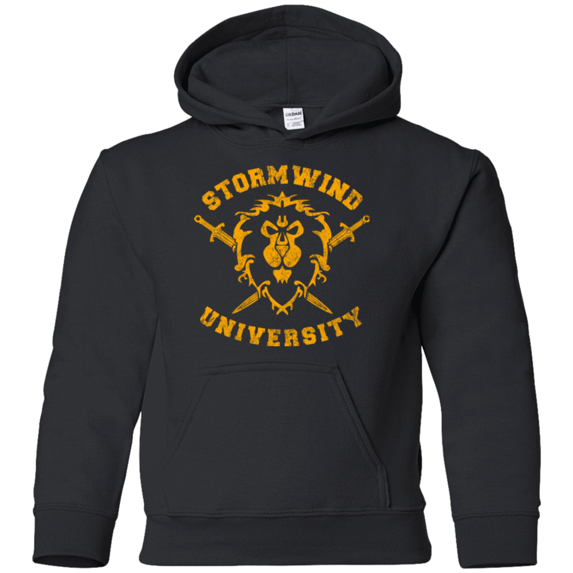 Sweatshirts Black / YS Stormwind University Youth Hoodie
