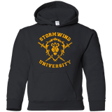 Sweatshirts Black / YS Stormwind University Youth Hoodie