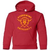Sweatshirts Red / YS Stormwind University Youth Hoodie