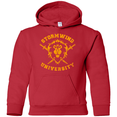 Sweatshirts Red / YS Stormwind University Youth Hoodie